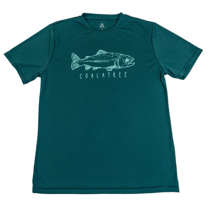 Fish Quick Dry Tee - Pacific