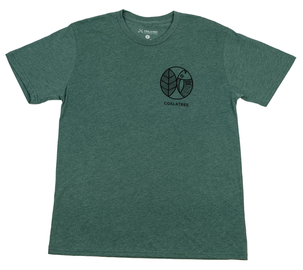Fish Finder Tee - Green (4484302503985)